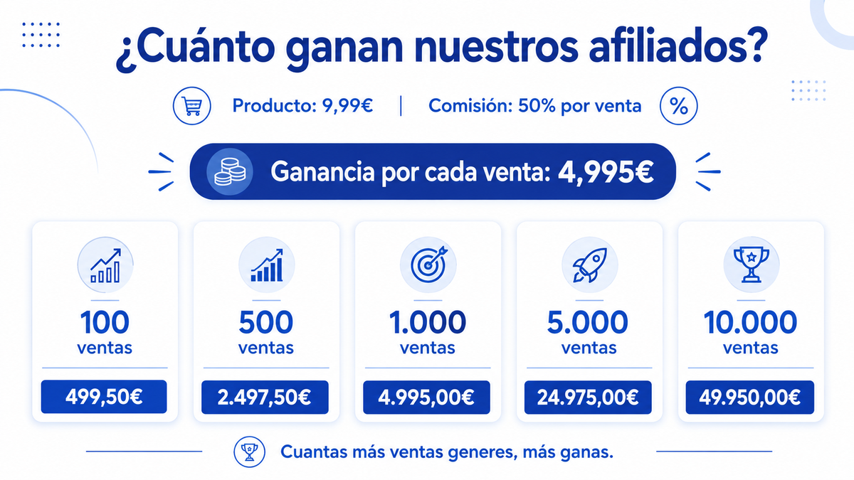 Afíliate y gana