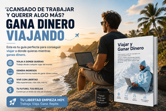 Viajar y Ganar Dinero — Ebook Digital (PDF)